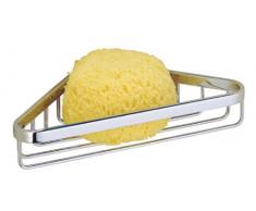 Tiger Eckschwammkorb Exquisit, Duschkorb aus verchromtem Messing, (B/H/T) 180 x 47 x 220 mm