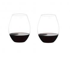 RIEDEL Big O Wine Tumbler Weinglas, Kristall, Syrah, Set of 2
