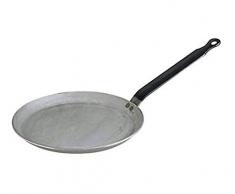DE BUYER 5120.18 Crepe-Pfannen aus schwerem Eisenstahl 18Cm