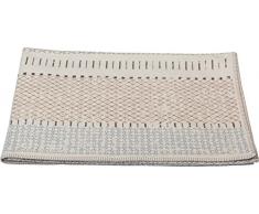 David Fussenegger Baumwolldecke Jade Bordüre GOTS Zertifiziert, Baumwolle, Rohweiß, 200 x 150 cm