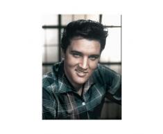 Nostalgic-Art 14273 Hollywood Elvis in Color Magnet, 8 x 6 cm