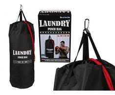 Out of the blue Wäschesack, Boxing Star, Kunststoff, Schwarz, Einheitsgröße