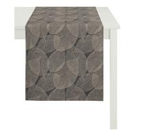 APELT 3301 48x140 89 Läufer, Polyester, schwarz