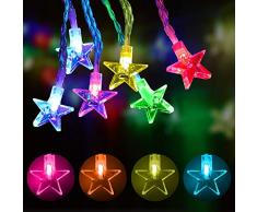 LED Lichterketten, OYE HOYE 16 Farben USB Lichterkette Außen 16ft 50 LED Weihnachten Lichterkette IP65 Wasserdicht Deko Lichterketten mit Fernbedienung Perfekt für Partei Hochzeit Weihnachten Garten