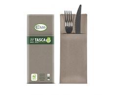 Class C4032TA-073-PEFC Airlaid Besteckkasten, Karton, Creta, 40x32x0.8 cm 20 Einheiten