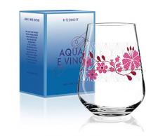 RITZENHOFF Aqua e Vino Wasser- und Weinglas von Burkhard Neie, aus Kristallglas, 540 ml, im modernen Design