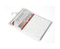 LOVELY HOME TOV. ANT. Jacq. Queen 140x180 Tischdecke Queen 140 x 180 14 x 18 Bianco