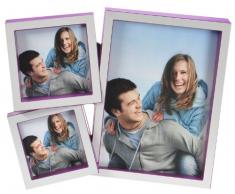 Goldbuch 930067 Galerierahmen La Vita für 3 Bilder, violett