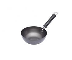 Kitchen Craft Pure Oriental Wok aus Carbonstahl mit Antihaftbeschichtung, 20 cm