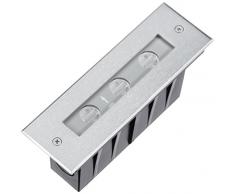 KapegoLED Bodeneinbauleuchte LINE I C W, 5 W, asymmetrisch, 220-240 V AC, 6000 K, Edelstahl 730291