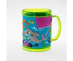 H&H 03873010007 Kinderbecher - Namensbecher, Kunststoff, Mehrfarbig