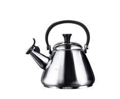 Le Creuset Wasserkessel, Füllmenge: 1,6 l, Stahl/Phenolgriffe, Kone, Edelstahl
