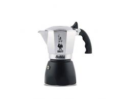 Bialetti New Brikka Espressokocher, Aluminium, 4 Cups