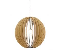 EGLO COSSANO Hängeleuchte, Stahl, 60 W, Ø 50 cm, nickel-matt