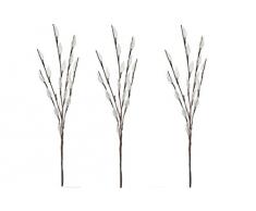 Cole&Bright L21115, Bewegliche Zweiglichter - 3er - Pack. Solar Leuchte, Plastik, Brown, 300 x 50 x 76 cm