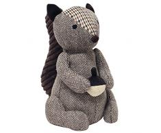 Riva Home Eichhörnchen Türstopper (Einheitsgröße) (Braun)