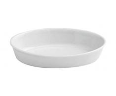Tognana 28 x 18 x 6 cm, PL, Cook Auflaufform Oval, weiß