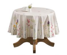 Maison d Hermine Botanical Frische 100% Baumwolle Tischdecke 69-Zoll-Runde