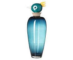 Leonardo Papageno Vase, blau