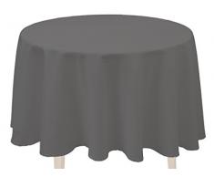 Soleil docre 815233 Tischdecke mit Fleckschutz rund 180 cm ALIX anthrazit