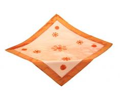 Bellanda Tischdecke, Polyamide, 50% Polyester, orange, 85x85 cm