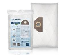 Wessper 5 Staubsaugerbeutel für KÄRCHER MV3, MV4, MV5, 6.959-130.0 WD 3.200, WD 3.300, WD 3.500, SE 4001, SE 4002, WD 3.150, WD 3.230, WD 3.250, WD 3.600 (synthetische)