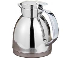 Esmeyer Isolierkanne Maestro 1l aus Edelstahl, Edelstahlfarben, 19.2 x 19.2 x 19.9 cm