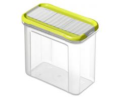 Rotho Streudose Domino 0,75l in limetten-grün, Plastik, 0.75 Liter