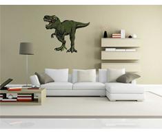 INDIGOS KAR-Wall-Misc1-Dino1-70 Wandtattoo Misc1-Dino1 - Dinosaurier WÃ¼tender - Wandaufkleber 70 x 58 cm