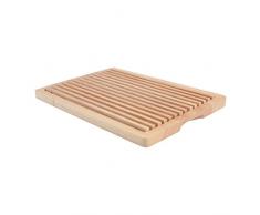 T&G Woodware Schneidebrett mit abnehmbarem Einsatz, aus Hevea-Holz, 365 x 255 x 30 mm