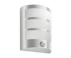 Philips myGarden LED Wandaussenleuchte Python, Bewegungsmelder Metall 6 W Edelstahl 173244716