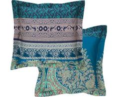 Bassetti Kissenhülle zu Bettwäsche RECANATI Bluette 40x40 cm