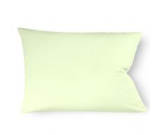 Fleuresse Colours Kissenbezug, Mako Satin, lindgrÃ¼n, 40 x 80 cm