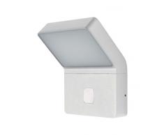 Osram LED Wand- und Deckenleuchte, Leuchte für Außenanwendungen, Warmweiß, Integrierter Tageslicht- und Bewegungssensor, Endura Style WallWide Sensor