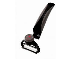 Kyocera CP-20-BK Verstellbarer Sparschäler, Schwarz, 16.5 x 6.5 x 5 cm