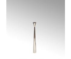 Lambert Taza Standleuchter gehämmert klein vernickelt H100 Metallaccesoires, Silber, One Size