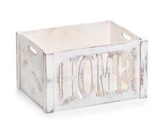 Zeller Aufbewahrungskiste, weiß, 40 x 30 x 22 cm