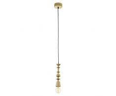 EGLO AVOLTRI Hängeleuchte, Holz, 60 W, Eiche