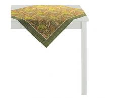 APELT Tischdecke, Baumwolle, grün, 85 x 85 x 0.2 cm
