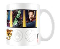 Marvel Comics Kaffeetassen, Keramik, Mehrfarbig, 7.9 x 11 x 9.3 cm