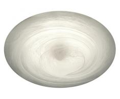 Trio Leuchten LED Deckenleuchte Alabaster 656613001, Glas alabasterfarbig, 1x 30 Watt