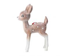 17,8 cm Vintage stehendes Reh Dekofigur