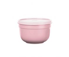 Emsa N1081100 Superline Frischhaltedose, Schüssel: Kunststoff (PP), Puderrosa 16,5 x 16,5 x 10,6 cm, 1,25 L