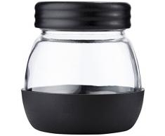 Levivo Vorratsglas / zusätzlicher Glasbehälter für die Levivo Handkaffeemühle, 350 ml