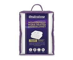 Slumberdown herrlich warm Elektrische Decke, Weiß, Doppelbett