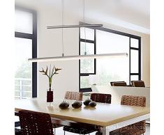 Style home 20W LED Pendellampe Pendelleuchte Hängelampe Deckenlampe D48015 Höherverstellbar 1 Flammig 20W Warmweiss mit Tüv geprüft Trafo