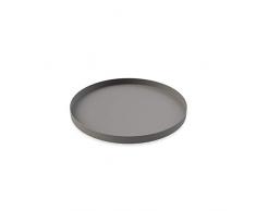 Cooee Design Tray Tablett, Edelstahl, Grau, 30 cm