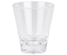 Spirella Zahnputzbecher Zahnbürstenhalter Max 8,5x14,5 cm Acryl - Transparent