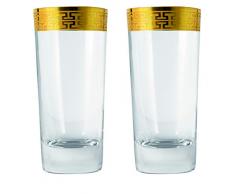 Zwiesel 1872 120626 Hommage Gold Classic Longdrinkglas, Glas
