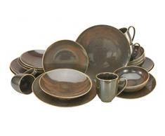 Creatable, 22618, Serie SHINY, Geschirrset, Kombiservice 20 teilig, Porzellan